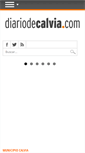Mobile Screenshot of diariodecalvia.com